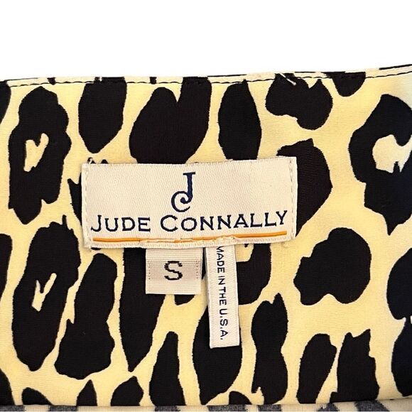 Jude Connally Cheetah Print Shift Dress, Size S, EUC - Picture 4 of 7